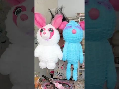 Plush cotton candy