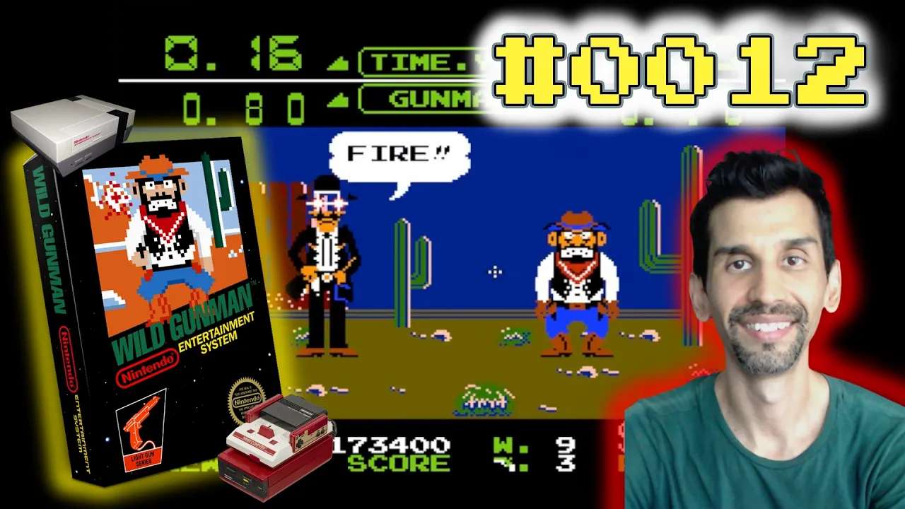#12 Wild Gunman ᛫ Todo NES y Famicom en orden de lanzamiento