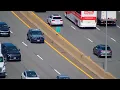 Trooper makes way for ducklings on Mass Pike
