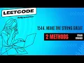 Leetcode daily challenge 5 April 24 problem 1544 Make The String Great
