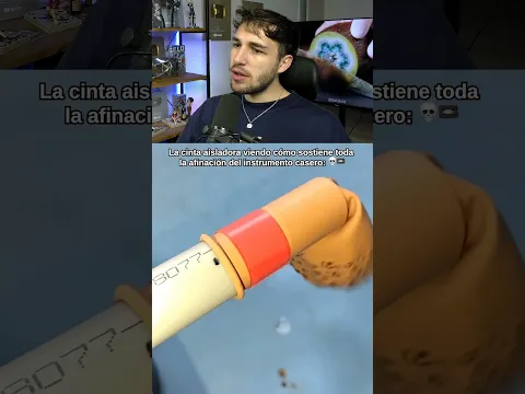 HIZO UNA TROMPETA CASERA!