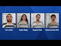 Four Des Moines residents charged after armed robbery at Oskaloosa Kwik Star