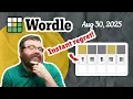 I messed up Wordle Aug 30th 2025