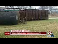 Train derails in Carroll County