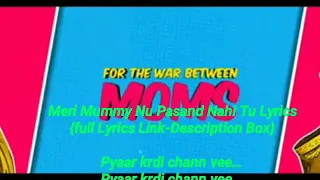 mammy nu pasand lyrics tanishk bagchi jai mummy di song sukh e hindi tracks