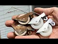 How to Replace Sliding Screen Door Rollers w a Screwdriver