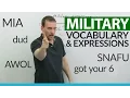 Common MILITARY expressions vocabulary in everyday life