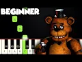 Five Nights at Freddy s Song BEGINNER PIANO TUTORIAL SHEET MUSIC by Betacustic