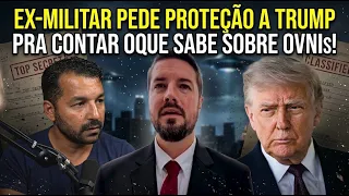 EX-MILITAR PEDE PROTEÇÃO A TRUMP PORA CONTAR OQUE SABE SOBRE ALIENS MATEW BORWN