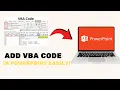NEW How to Add VBA Code in PowerPoint - Full Guide