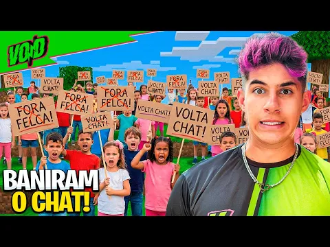 Video Thumbnail: BANIRAM O CHAT DO ROBLOX *o que tá acontecendo