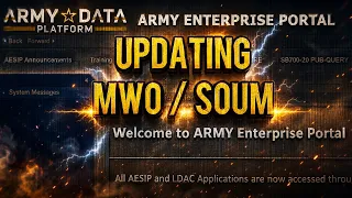 Updating MWO SOUM on Aesip 2024