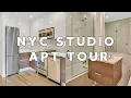 NYC LUXURY STUDIO APT TOUR 500 Sq Ft Where I ve been living in quarantine