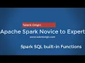 What are Spark built-in functions and how to use them