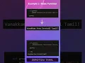 Day 13 Python Functions Explained ZerotoAI Tamil