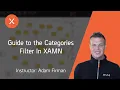 Guide to the Categories Filter In XAMN