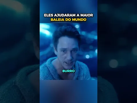 Eles ajudaram a maior baleia do mundo
