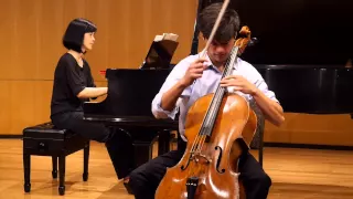 Download Derek Louie, cello.  Elgar Cello Concerto in E minor, Op. 85, Movements 1 and 2. MP3