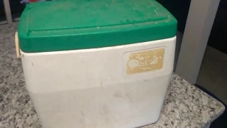 Cleaning a 1982 Oscar Coleman cooler