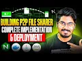 Building end to end File sharer Java AWS Nginx Docker NextJs