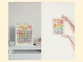 Retro Pastel Printable Multiplication Chart with Times Tables Cute Math Classroom Decor for Kids