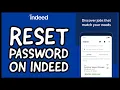 How to Reset Your Password on Indeed Job Search App Recover Your Password on Indeed 2024