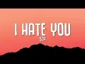 SZA - I Hate U (Lyrics)