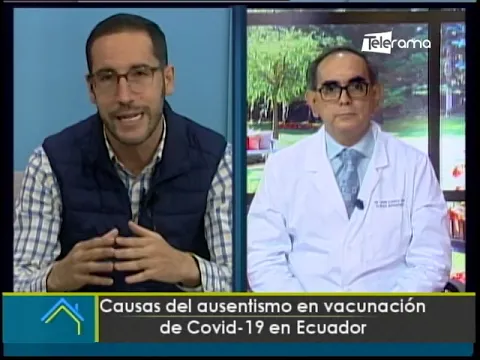 Causas del ausentismo en vacunación de covid-19 en Ecuador