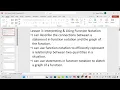 Unit 4 Lesson 3 Interpreting and Using Function Notation