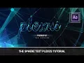 After Effetcs - The Sphere Text Plexus Tutorial