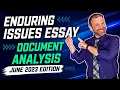 Global History Regents Review Enduring Issues Document Analysis June 2023