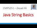 04-1 Java String Basics