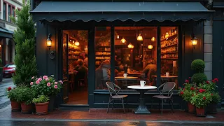 Calm Cafe Vibes | Soothing Rain & Smooth Background Music