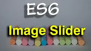 ES6 image slider with controls Html Css javascript web zone