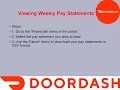 How to Access DoorDash Pay Stubs W2s