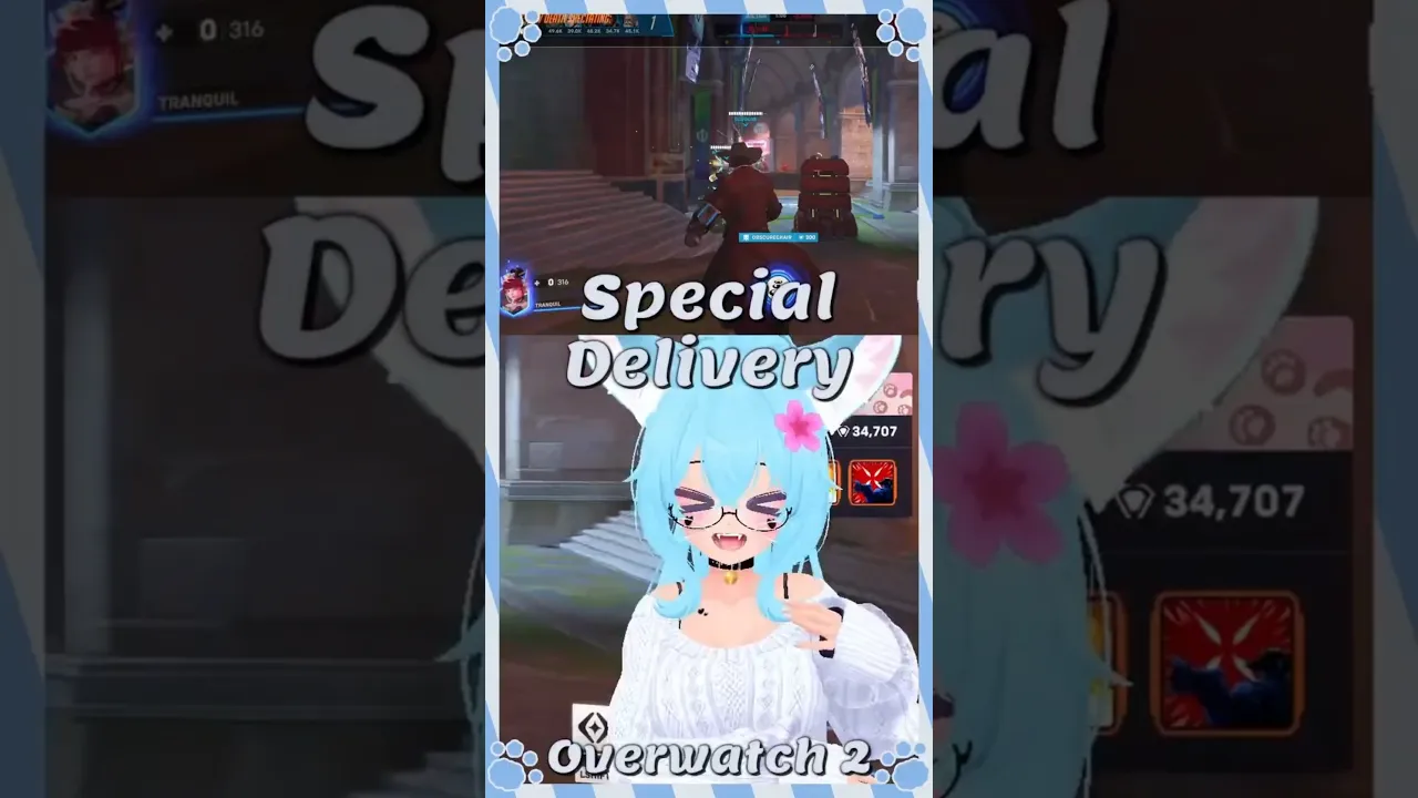 TranquilCloud- Special Delivery From Reinhardt- Funny Overwatch 2 Stadium Clip