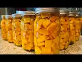 Canned Butternut Squash Pressure Canning Filling Pantry Shelves