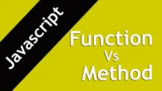 26 Difference between Function and Method in Hindi