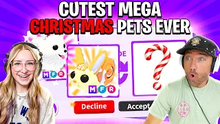 Trading the Cutest NEW MEGA Pets in Adopt Me