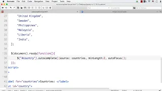 jQueryUI - Widget Autocomplete 5