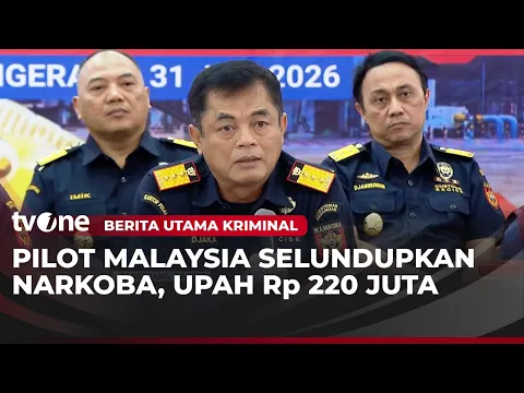 Pilot Asal Malaysia Selundupkan Narkoba