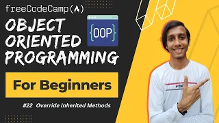 L22 - Override Inherited Methods Object-Oriented Programming freeCodeCamp