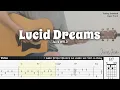 Download Lagu Lucid Dreams - Juice WRLD | Fingerstyle Guitar | TAB + Chords + Lyrics