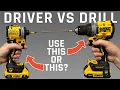 When To Use an Impact Driver VS Drill The ULTIMATE Guide