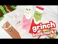 Printable Grinch Bookmarks For Kids