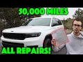 50k Miles New Jeep Grand Cherokee WL Maintenance Records