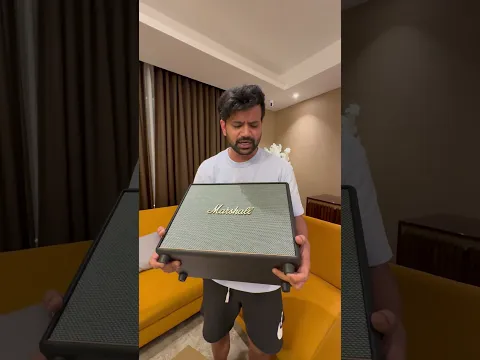 Marshall Speaker unboxing ￼|| #shorts #marshall