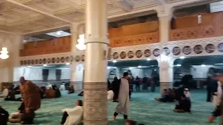 شاهد مسجد عقبه بن نافع أول يوم رمضان بأم البواقي بعد صلاة التراويح 