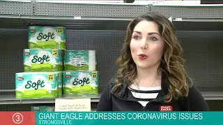 Giant Eagle addresses coronavirus issues including inventory purchase limits and sanitation