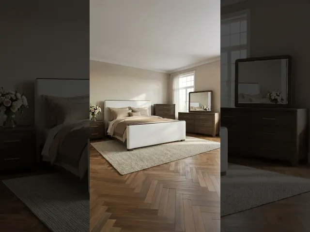 Radkin - Upholstered Panel Bed